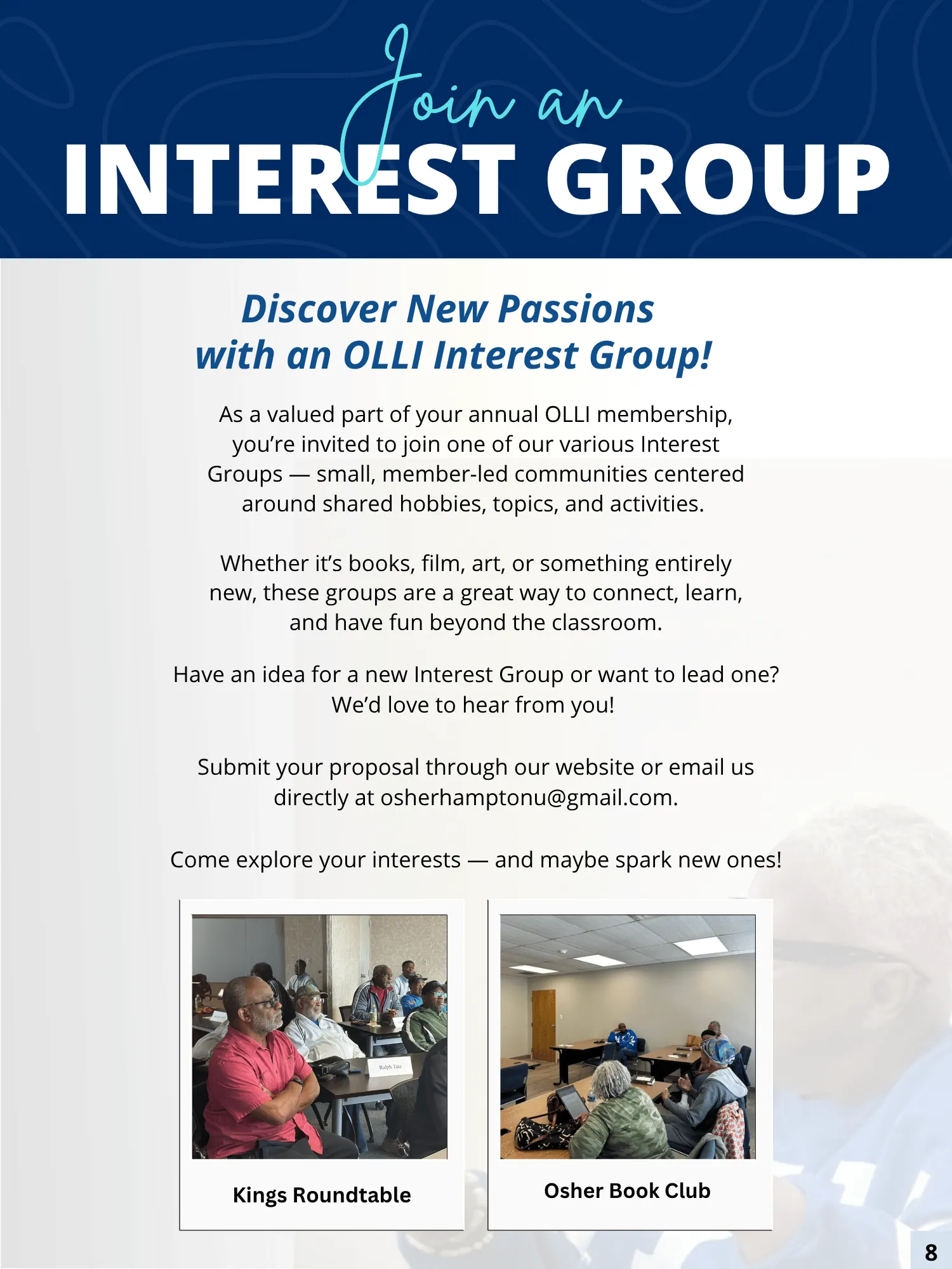 Interest groups preview
